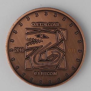 Quetzalcoatl coin Bronze 2